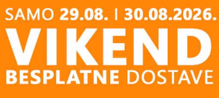 VIKEND BESPLATNE DOSTAVE!