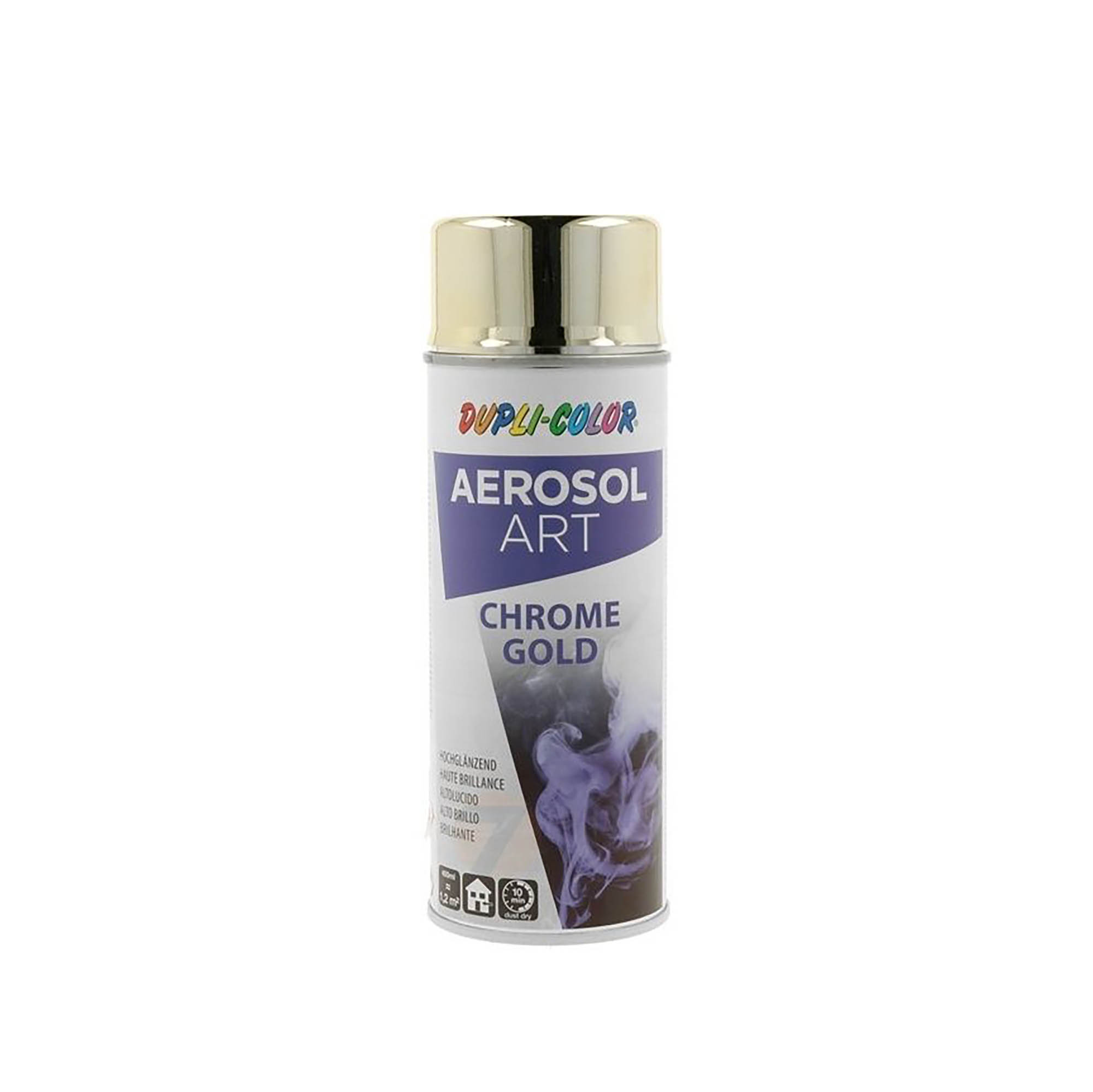 DUPLI-COLOR Aerosol Art RAL 1019 – 400 Ml Sprühlack, Hochglänzend, Für Holz, Metall, Glas