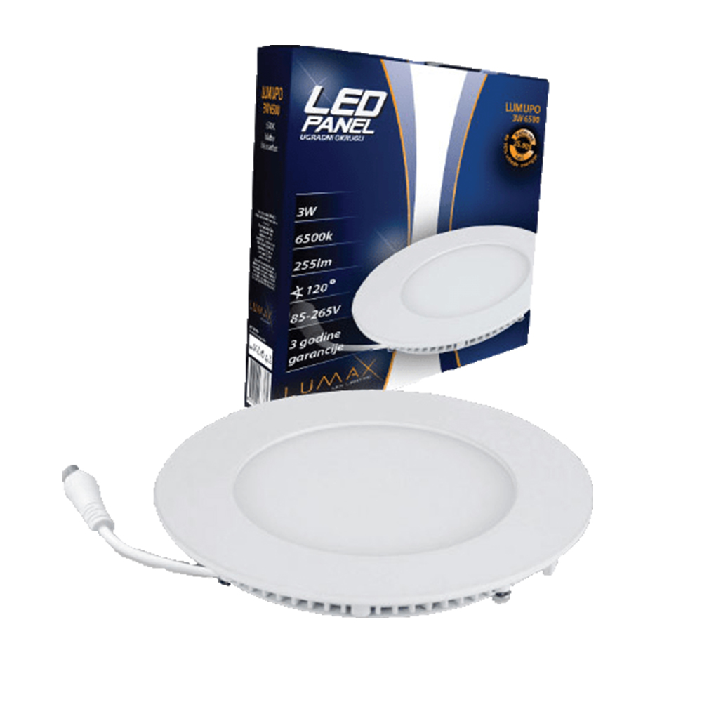 Komšija: LUMAX Led panel ugradni 3 W