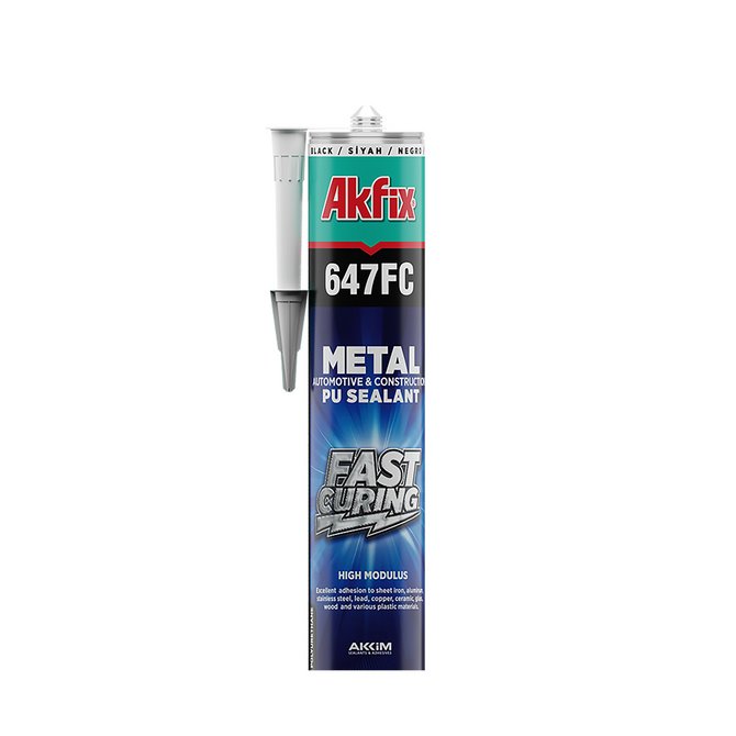 AKFIX 647FC PU zaptivna masa za metal siva 310ml AKFIX 647FC PU zaptivna masa za metal siva 310ml