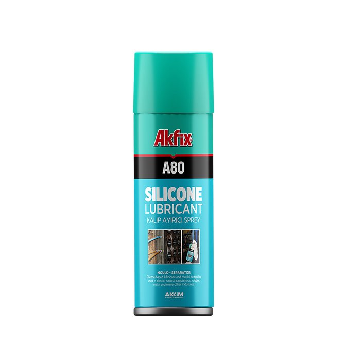 AKFIX A80 silikonski lubrikant 400ml AKFIX A80 silikonski lubrikant 400ml