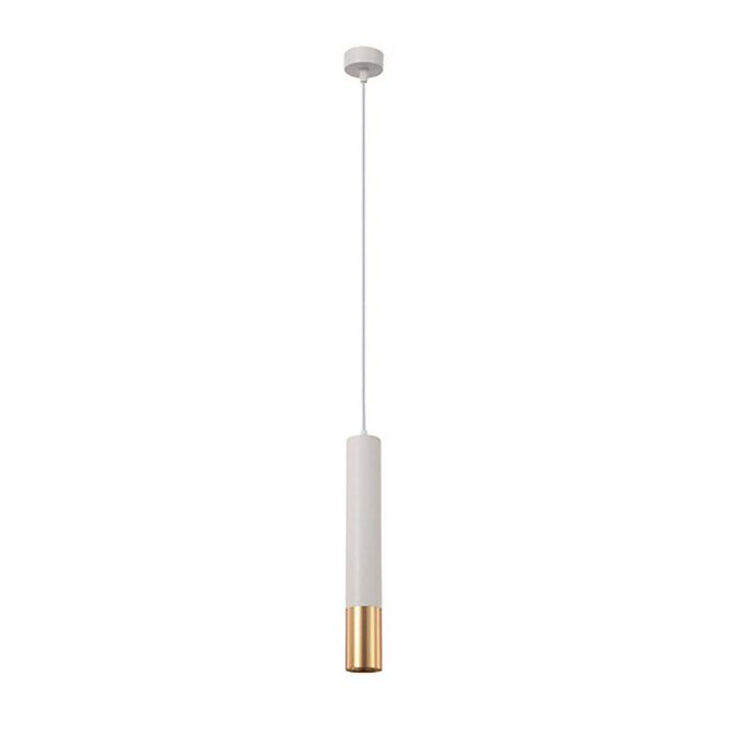 AURA LIGHT visilica belo zlatna WHG 1xGU10 AURA LIGHT visilica belo zlatna WHG 1xGU10