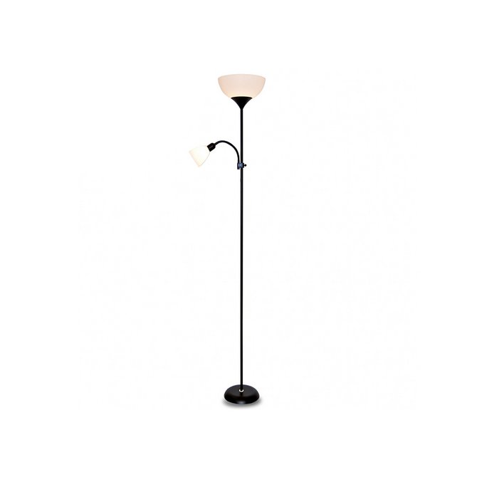 BB LINK podna lampa Vesta 653 bela/crna BB LINK podna lampa Vesta 653 bela/crna