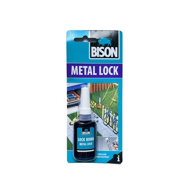 BISON metal lock lepak za šrafove 10ml BISON metal lock lepak za šrafove 10ml
