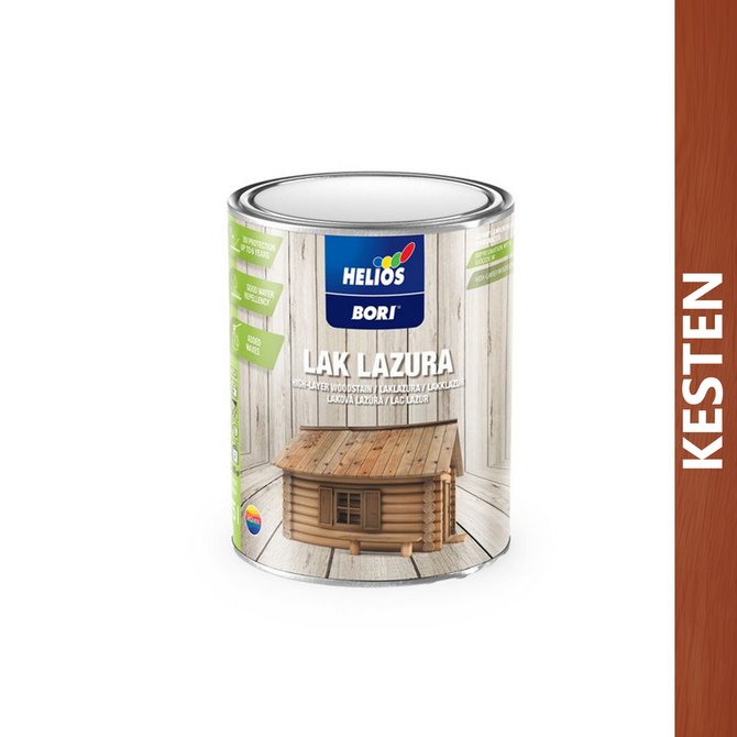 BORI lak lazura 0.75l kesten BORI lak lazura 0.75l kesten