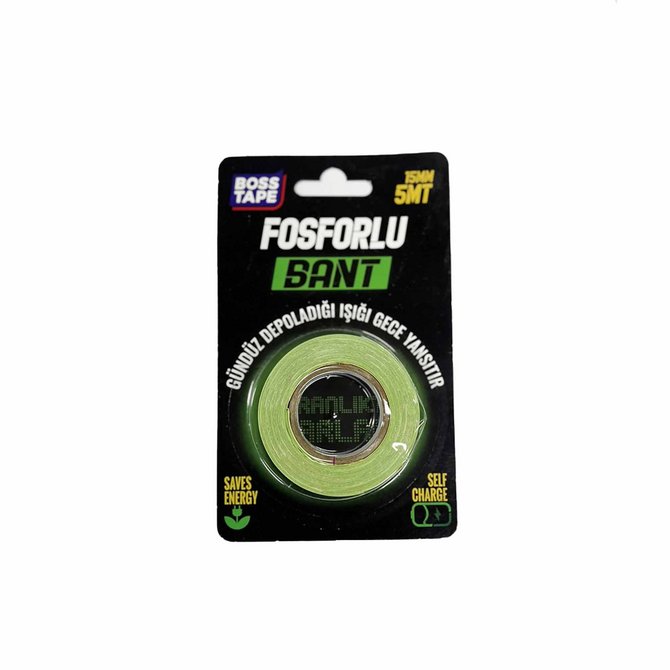 BOSS TAPE fluorescentna traka 15mmx5m BOSS TAPE fluorescentna traka 15mmx5m