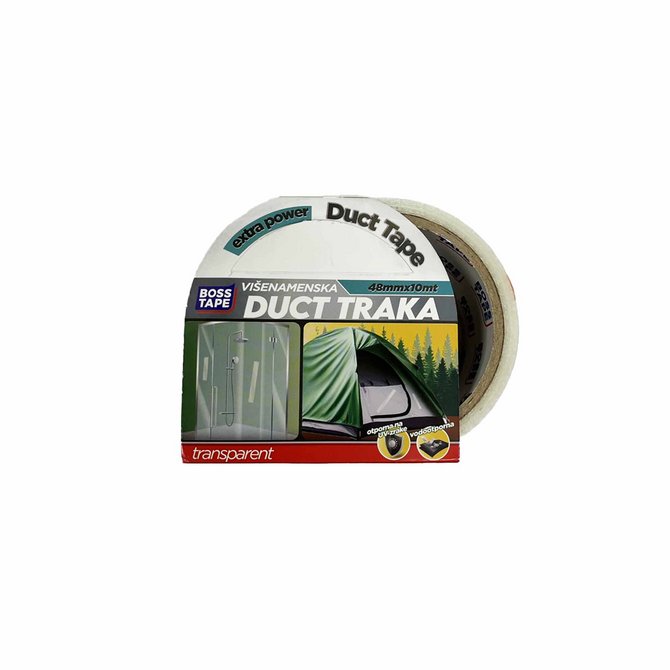 BOSS TAPE višenamenska duct traka 48mmx10m BOSS TAPE višenamenska duct traka 48mmx10m