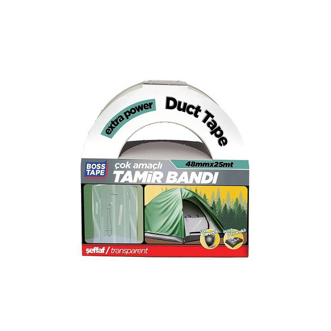 BOSS TAPE višenamenska duct traka 48mmx25m BOSS TAPE višenamenska duct traka 48mmx25m