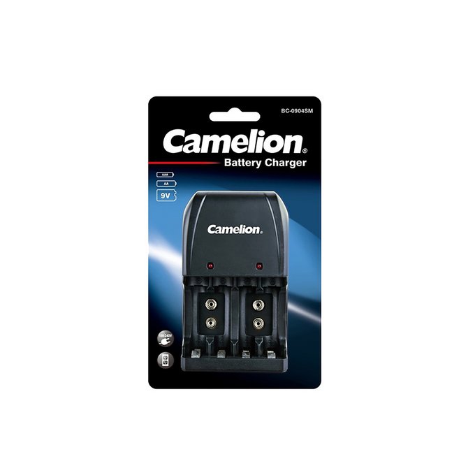 CAMELION punjač za baterije 9V BC-0904SM CAMELION punjač za baterije 9V BC-0904SM