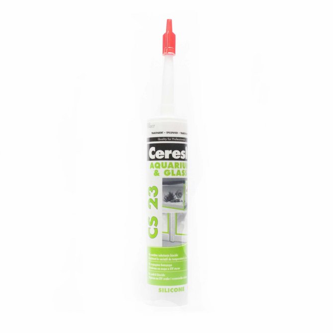 CERESIT CS 23 aquarium & glass silikon za staklo 300ml CERESIT CS 23 aquarium & glass silikon za staklo 300ml