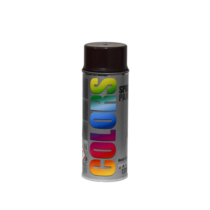 COLORS akrilna boja u spreju RAL 8019 400ml COLORS akrilna boja u spreju RAL 8019 400ml