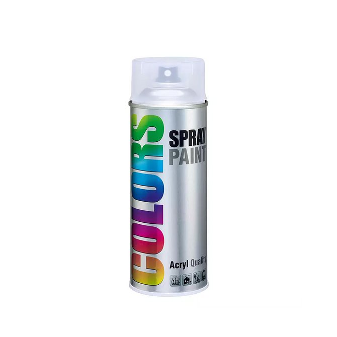 COLORS akrilna boja u spreju transparentna 400ml COLORS akrilna boja u spreju transparentna 400ml