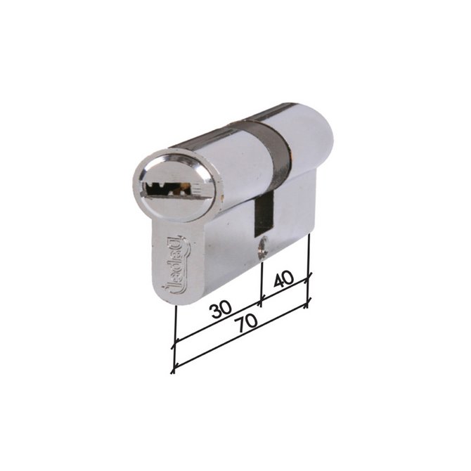 DABEL cilindar za vrata cl2040 hr 70 mm DABEL cilindar za vrata cl2040 hr 70 mm