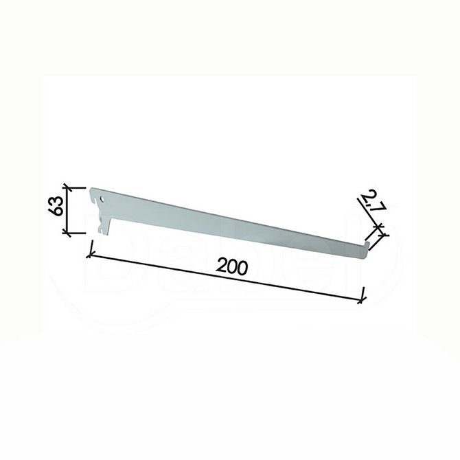 DABEL modularni nosač police N5121 200 mm DABEL modularni nosač police N5121 200 mm