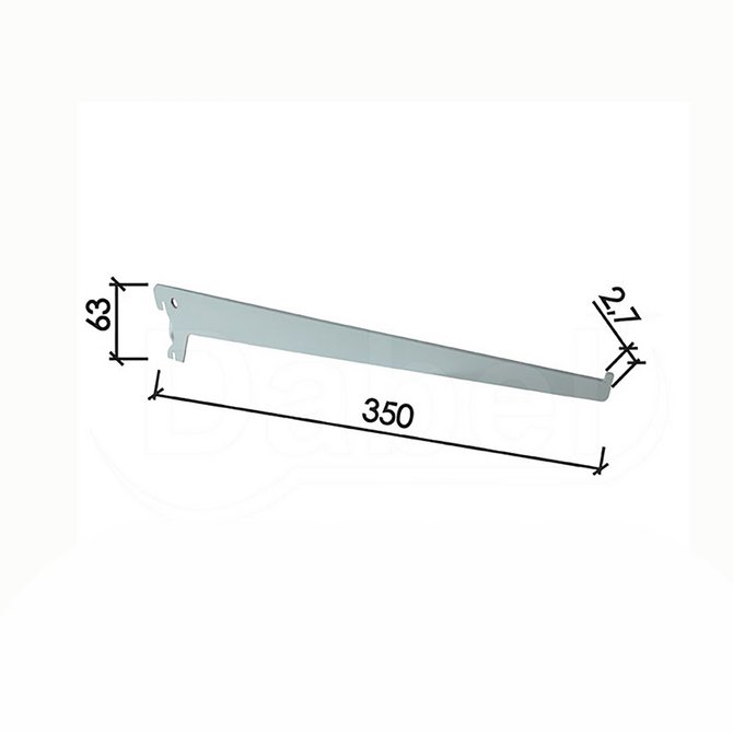 DABEL modularni nosač police N5121 350 mm DABEL modularni nosač police N5121 350 mm