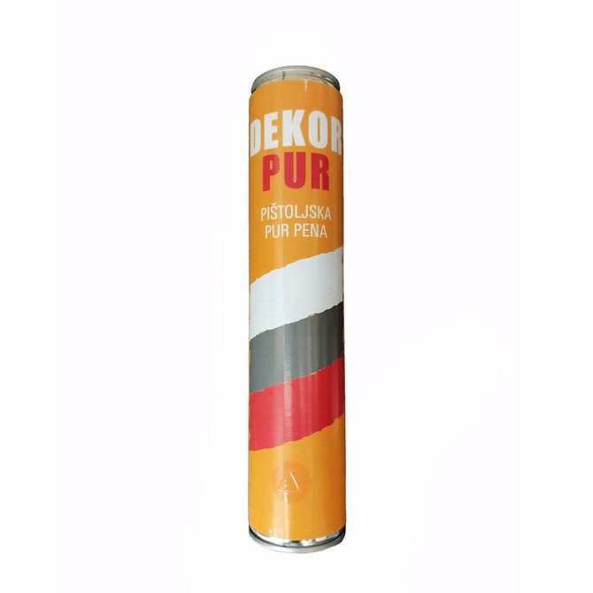 DEKOR PUR pištoljska pur pena 750ml DEKOR PUR pištoljska pur pena 750ml