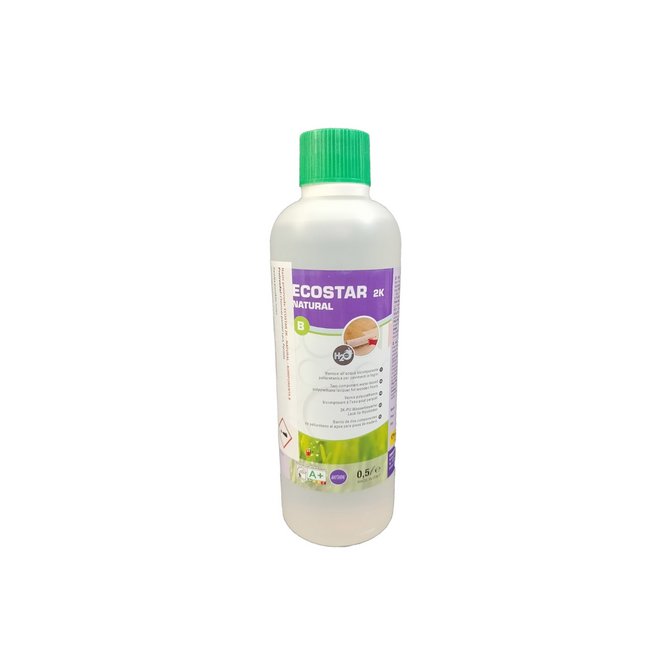 ECOSTAR poliuretanski lak na vodenoj bazi 2K Natural-B 0.5l ECOSTAR poliuretanski lak na vodenoj bazi 2K Natural-B 0.5l