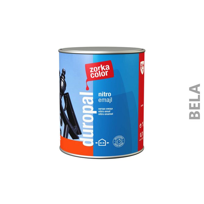 DUROPAL nitro emajl lak 0.7l bela DUROPAL nitro emajl lak 0.7l bela