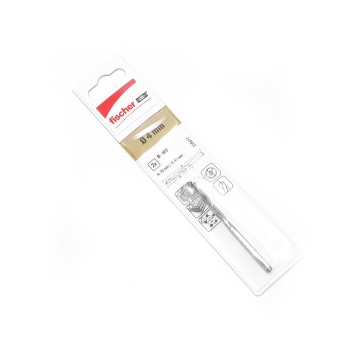 FISCHER burgija za drvo 4 mm FISCHER burgija za drvo 4 mm