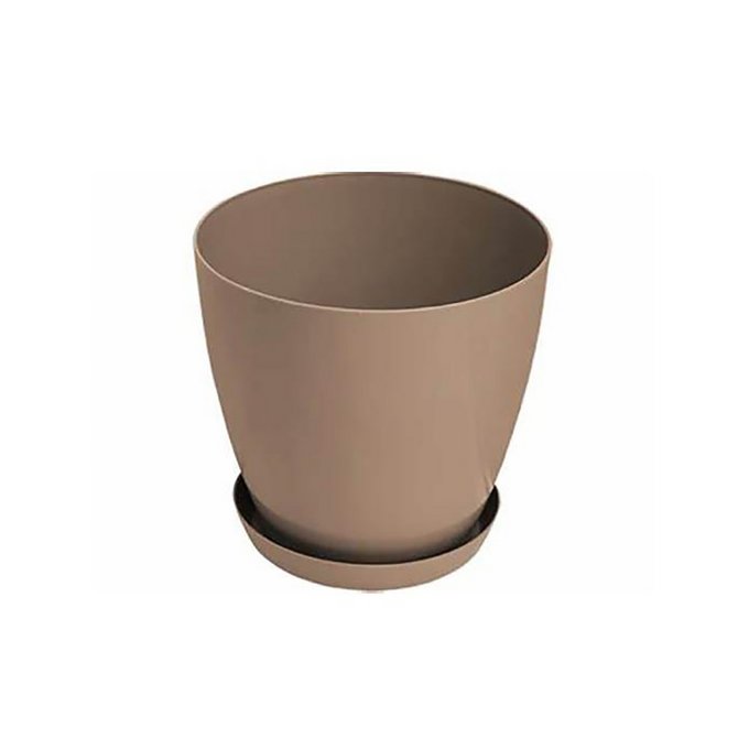 GARDINO saksija Lux 22 cm moka GARDINO saksija Lux 22 cm moka