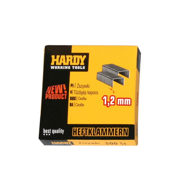 HARDY Municija za heftalicu 11.3 x 8 x 1.2mm HARDY Municija za heftalicu 11.3 x 8 x 1.2mm