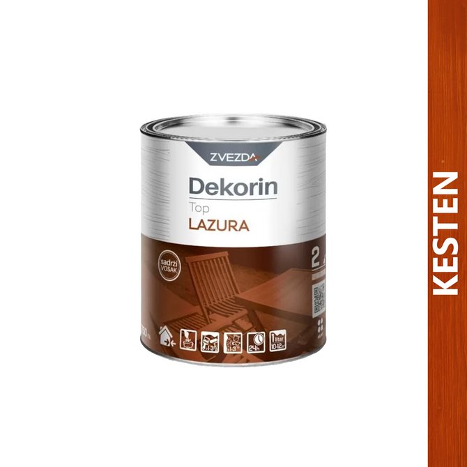 DEKORIN top lazura 0.75l kesten DEKORIN top lazura 0.75l kesten