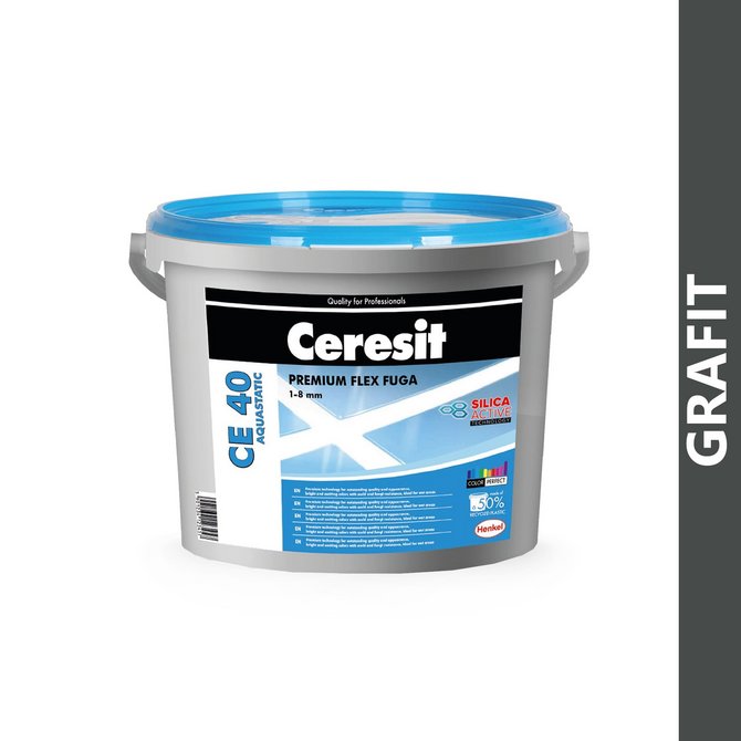 CERESIT fug masa za kermiku CE-40 graphite 2kg CERESIT fug masa za kermiku CE-40 graphite 2kg