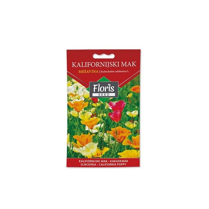 FLORIS cveće mak Kalifornijski 0.3 g FLORIS cveće mak Kalifornijski 0.3 g