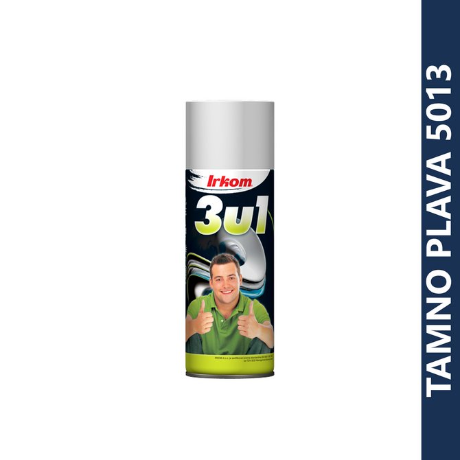 IRKOM 3 u 1 sprej tamno plava 5013 IRKOM 3 u 1 sprej tamno plava 5013