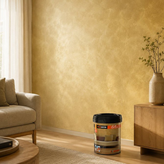 MAXIMA MaxiDecor dekorativna tehnika velvet gold base 1l