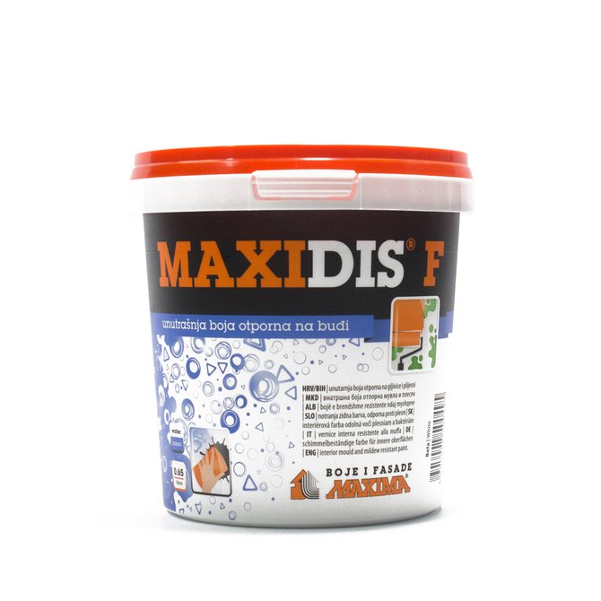 MAXIMA Maxidis F disperzija otporna na buđ 3l MAXIMA Maxidis F disperzija otporna na buđ 3l
