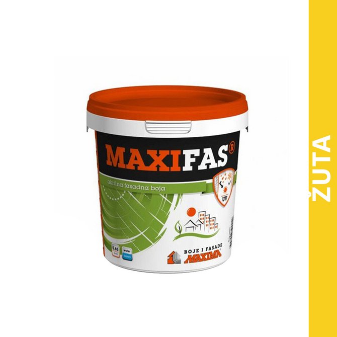 MAXIMA maxifas 0.65l žuta MAXIMA maxifas 0.65l žuta
