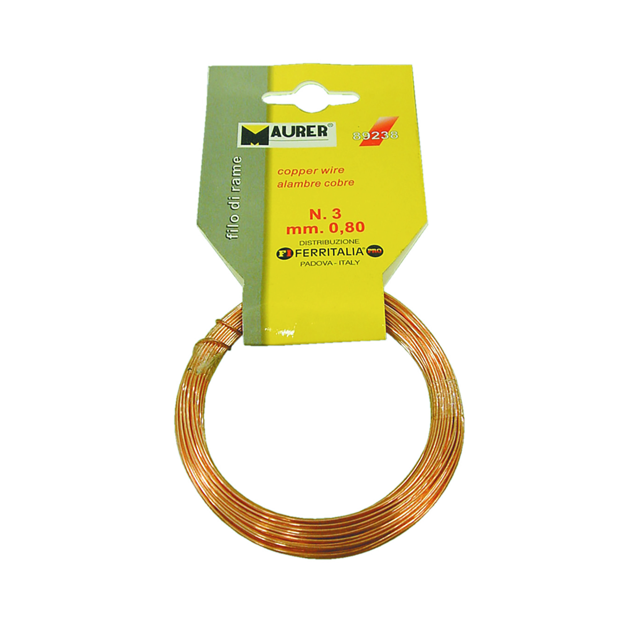 Mesingana žica 0.8 mm x 12 m Mesingana žica 0.8 mm x 12 m