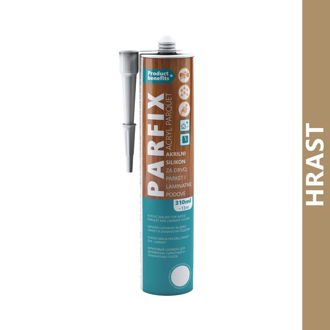 PARFIX parquet akrilni silikon 310 ml hrast PARFIX parquet akrilni silikon 310 ml hrast