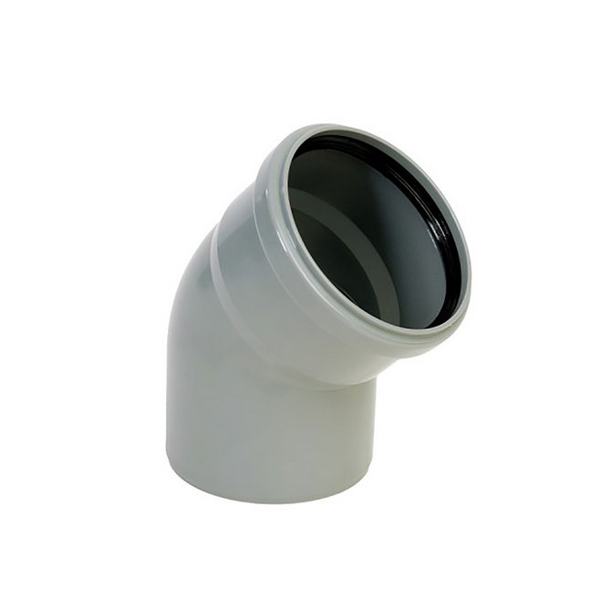 PEŠTAN Luk PVC fi125/90-45° PEŠTAN Luk PVC fi125/90-45°
