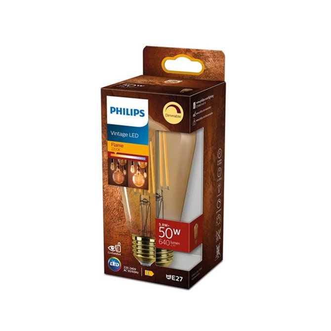 PHILIPS Led sijalica 50W E27 vintage