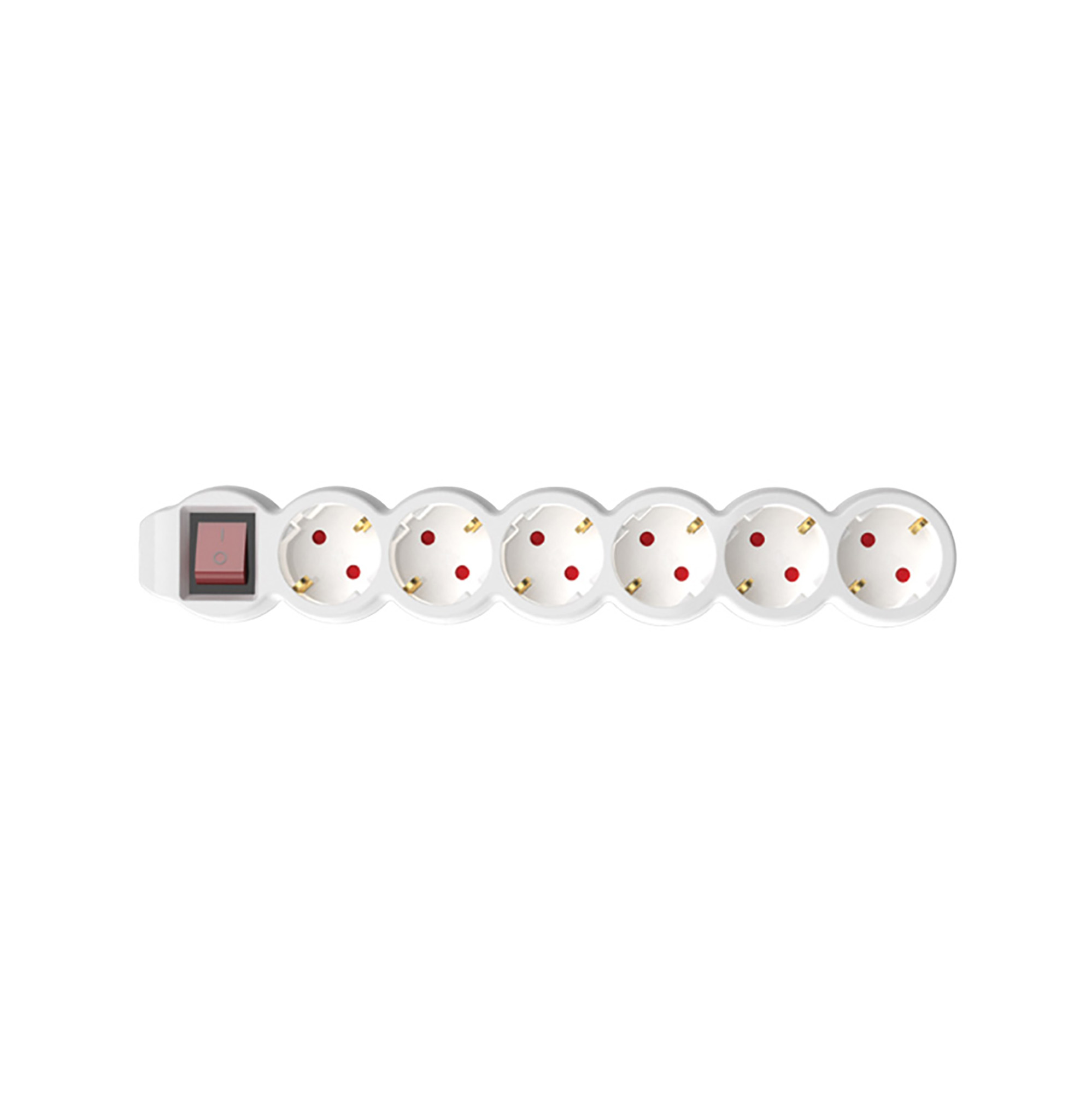HOME razvodnik NV6K/WH 1mm sa 6 mesta 1.5m HOME razvodnik NV6K/WH 1mm sa 6 mesta 1.5m
