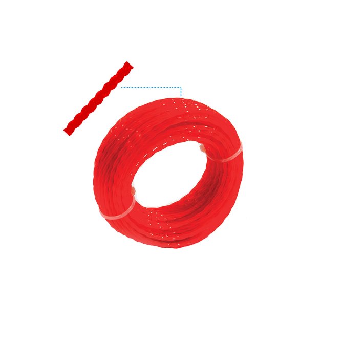 PROTECH silk za trimer spiralni 2.4 mm x 15 m PROTECH silk za trimer spiralni 2.4 mm x 15 m
