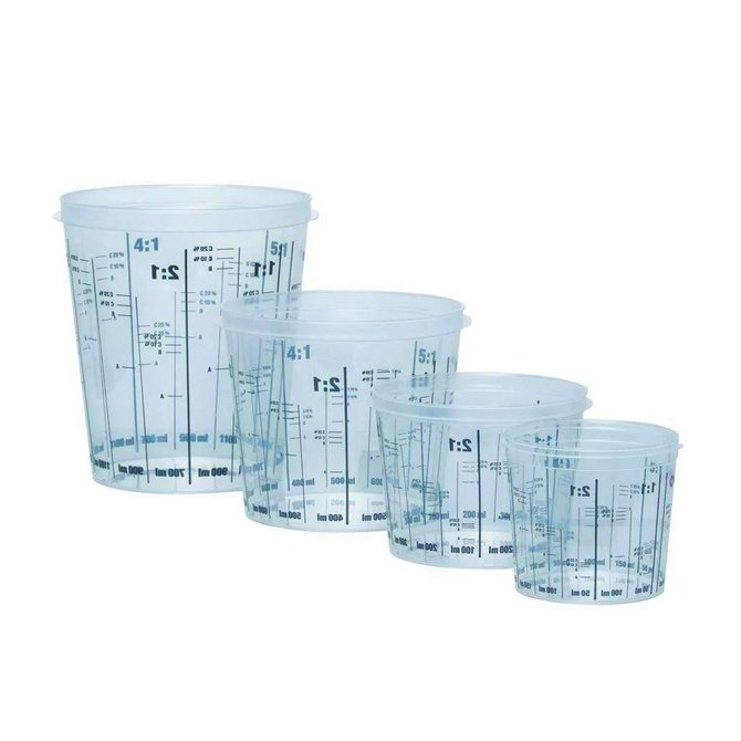 PVC posuda za boju sa razmerom 0.75l PVC posuda za boju sa razmerom 0.75l
