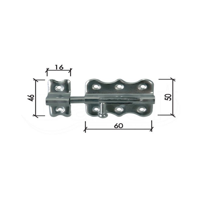 DABEL 384 reza za drvena vrata 60mm DABEL 384 reza za drvena vrata 60mm