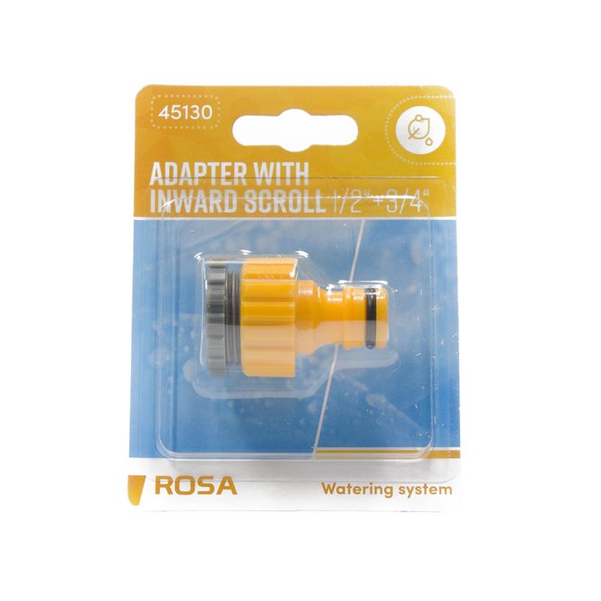 ROSA adapter za česmu 3/4"-1/2" PVC ROSA adapter za česmu 3/4"-1/2" PVC