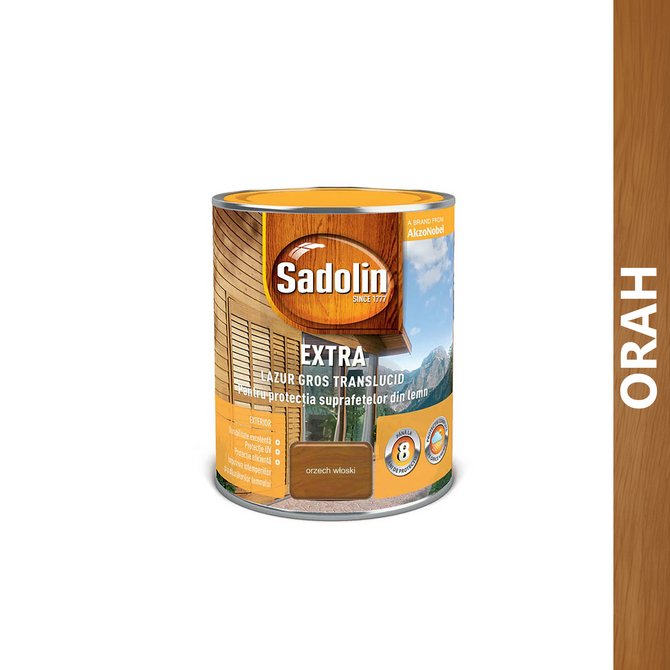 SADOLIN Extra sa voskom 0.75l orah SADOLIN Extra sa voskom 0.75l orah