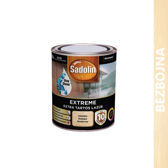 SADOLIN extreme na vodenoj bazi 0.7l bezbojna SADOLIN extreme na vodenoj bazi 0.7l bezbojna