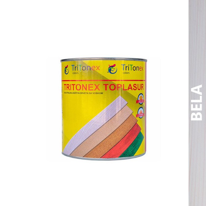 TRITONEX toplasur sandolin 0.75l bela TRITONEX toplasur sandolin 0.75l bela