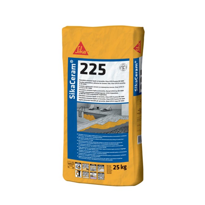 SIKA Ceram 225 lepak za keramiku 25kg SIKA Ceram 225 lepak za keramiku 25kg