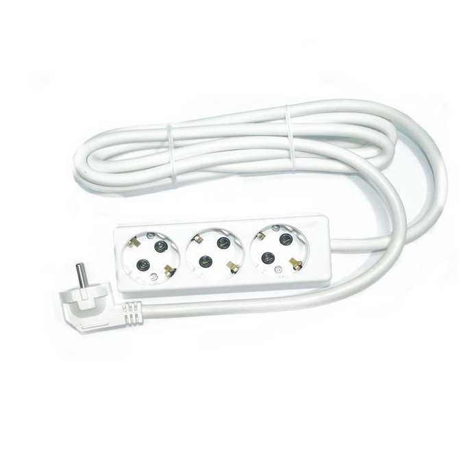 TEHNOELEKTRO Kabl produžni 3 m 3 mesta 3x2,50mm2 TEHNOELEKTRO Kabl produžni 3 m 3 mesta 3x2,50mm2