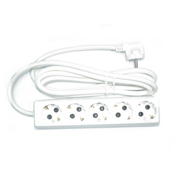 TEHNOELEKTRO Kabl produžni 3 m 5 mesta 3x2,50mm2 TEHNOELEKTRO Kabl produžni 3 m 5 mesta 3x2,50mm2