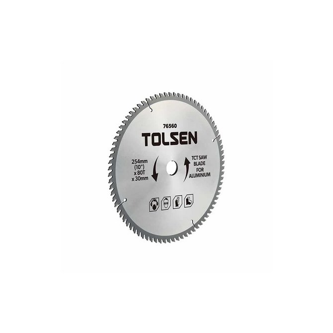 TOLSEN list kružne testere za aluminijum 210mm x 60T x 30mm TOLSEN list kružne testere za aluminijum 210mm x 60T x 30mm