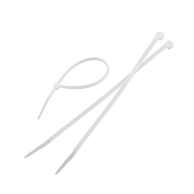 TOLSEN plastična vezica bela 7,6x450mm 50153 TOLSEN plastična vezica bela 7,6x450mm 50153