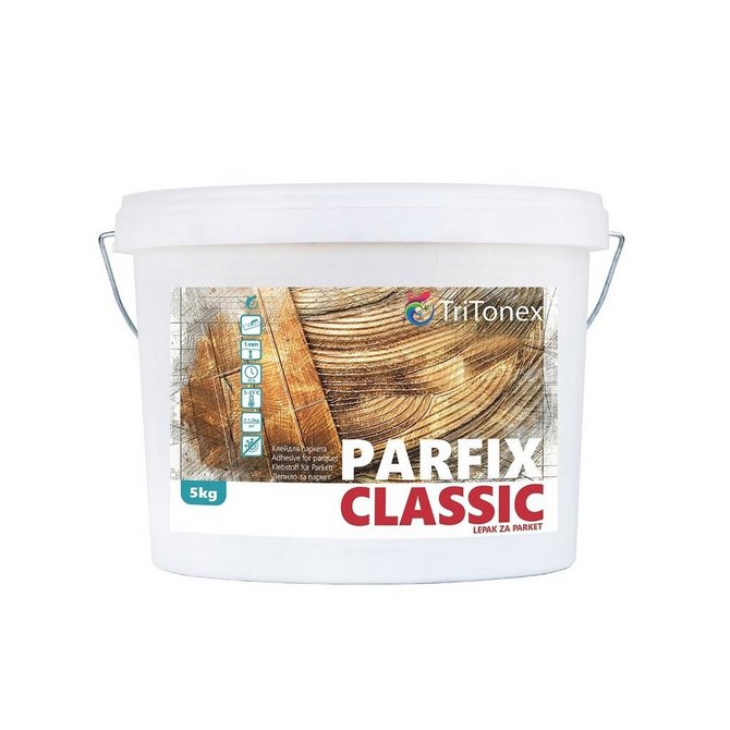 TRITONEX parfix Classic lepak za parket 5kg TRITONEX parfix Classic lepak za parket 5kg